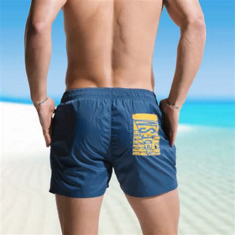 Desmiit Board Shorts Men Swim Shorts Quick Dry Thin Beach Swimming