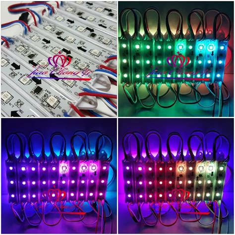 12V WS2811 5050 RGB LED Module Light Magic Full Color SMD 3 LEDS IP65