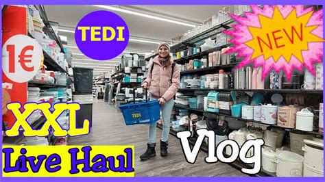 Tedi Live Shopping Neuheiten Vlog Youtube