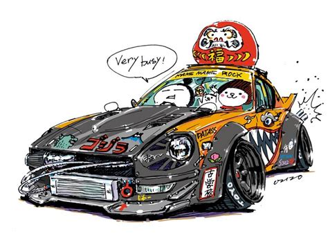 Jdm Car Drawing at GetDrawings | Free download