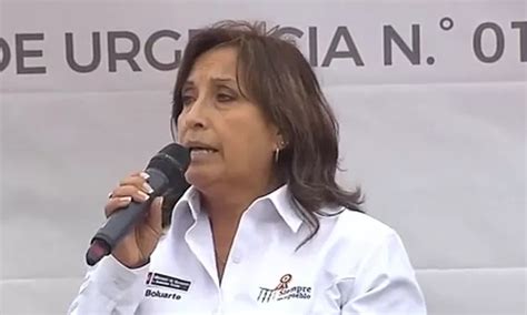 Dina Boluarte Al Congreso “conflictos Innecesarios No Van A Resolver