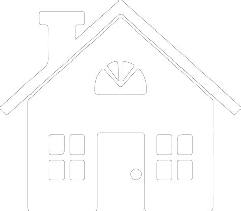 Home icon outline silhouette 38489655 Vector Art at Vecteezy