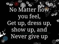 Never Give Up Quotes