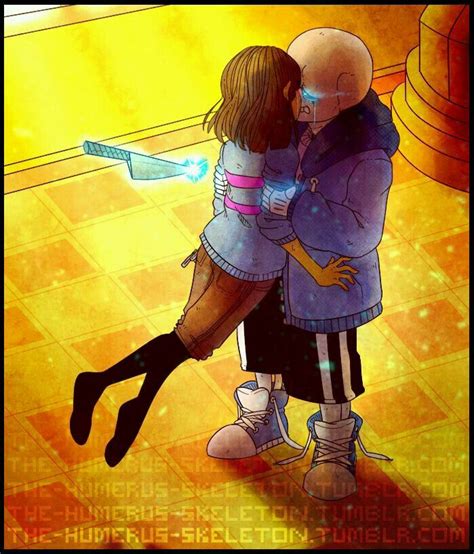 Sans X Frisk Undertale Anime