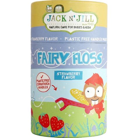 Jack N Jill Fairy Floss 30 Pieces Strawberry Se Her Nicehair