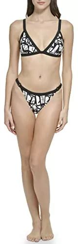 Conjunto De Bikini Tri Ngulo Con Copas Removibles Y Estampad Env O Gratis