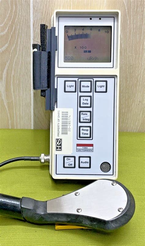 Victoreen Model Radiation Survey Meter With Probe Model D Ebay