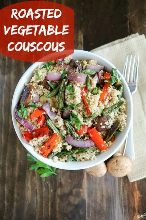 Roasted Vegetable Couscous by Karyl's Kulinary Krusade