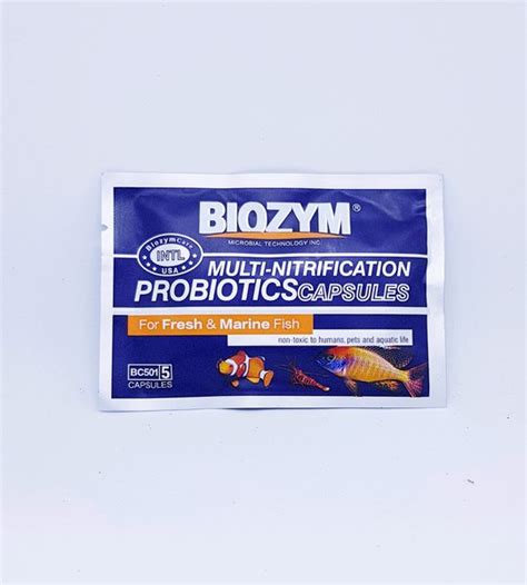 Jual BIOZYM Multi Nitrification Probiotics Capsules Di Lapak Bravo Bird