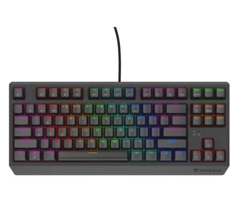 Klawiatura Mechaniczna Genesis Thor Tkl Lite Outemu Red Usb Rgb