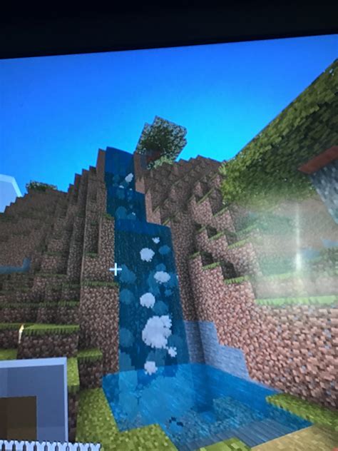 A Waterfall I Made R Minecraft