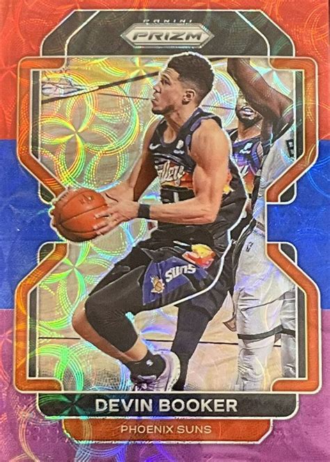 Devin Booker Prizm Choice Red Blue Purple Price Guide