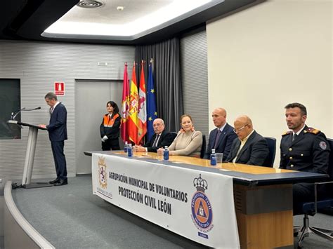 El Ayuntamiento De Le N Reconoce La Labor De La Agrupaci N Municipal De