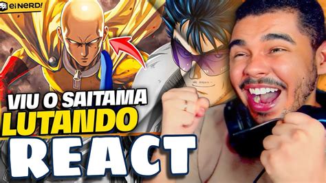 REAGINDO a BLAST SABE SOBRE O SAITAMA ISSO MUDA TUDO Análise OPM Cap