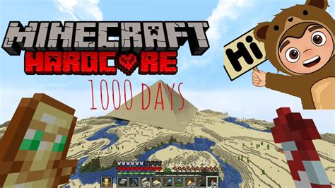 I Survived Days In Hardcore Minecraft Youtube