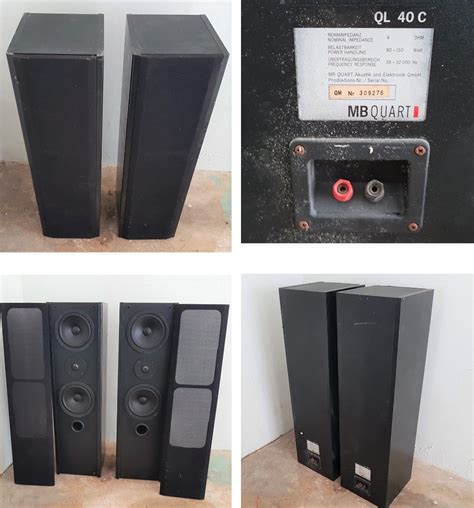 Mb Quart Speaker System Watts Usa Way Loudspeakers Model Ql