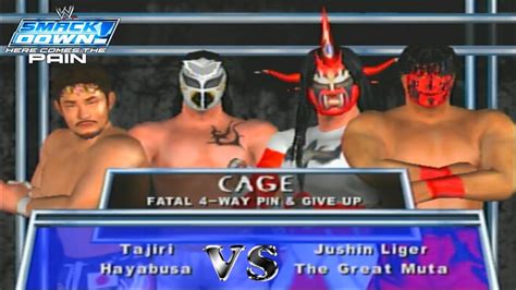 WWE Dream Match 5 Tajiri Vs Hayabusa Vs Jushin Thunder Liger Vs The