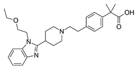 Chemical Structure For Bilastine Download Scientific Diagram