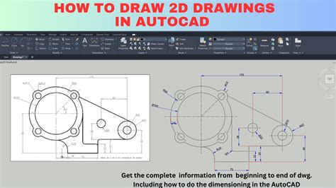 Autocad D Drawing Mechanical Image To U