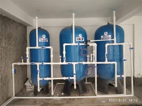 Blue Pressure Sand Filter Vessel Height 800 1000 Mm 200 400 Mm At Rs