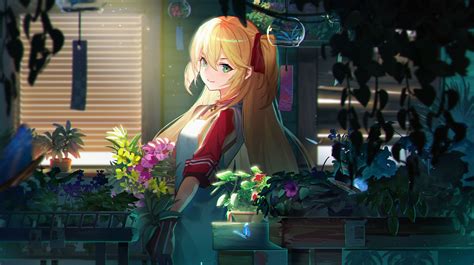 Anime Flower Girl Wallpapers - Wallpaper Cave