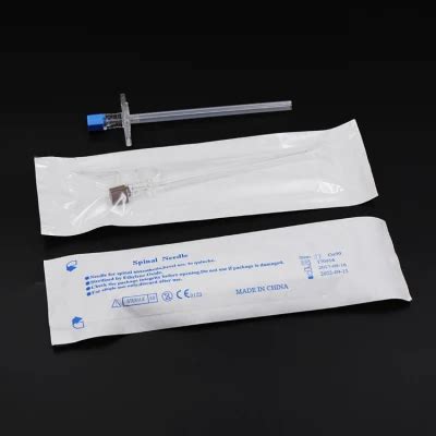 Medical Disposable Spinal Needles Quincke Point Pencil Point G