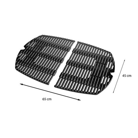 Grille De Cuisson Fonte Maill E Pour Barbecue Q Ou Weber