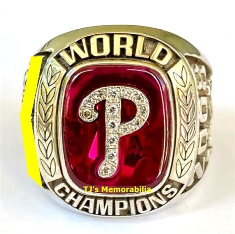 2008 PHILADELPHIA PHILLIES WORLD SERIES CHAMPIONSHIP RING STAFF - Buy ...