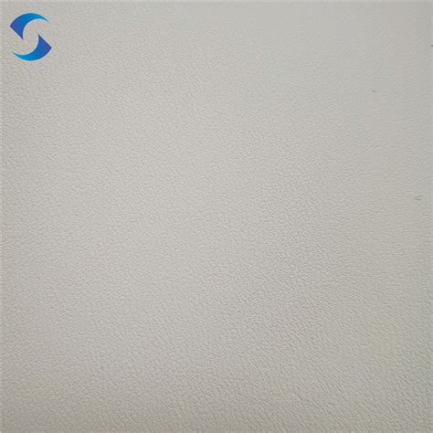 PVC faux Leather Fabric MOQ 1500 white upholstery fabrics online faux ...