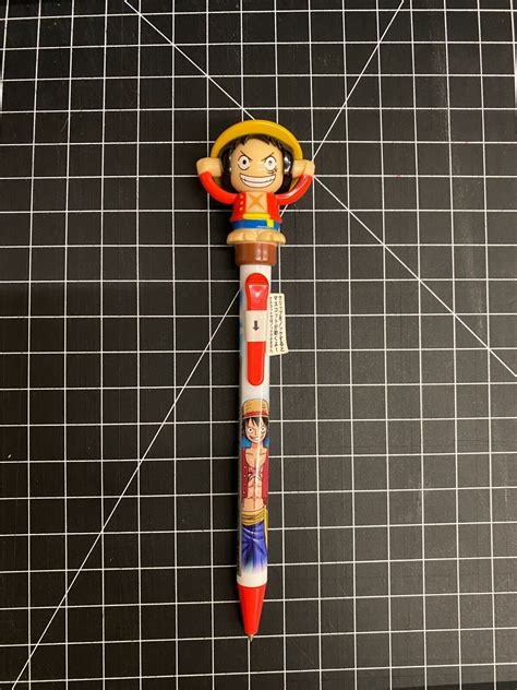 RARE One Piece Monkey D. Luffy Changing Face Pen Black SAKAMOTO US