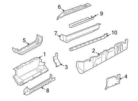 Gmc Sierra Limited Rocker Panel Gm Parts Bin