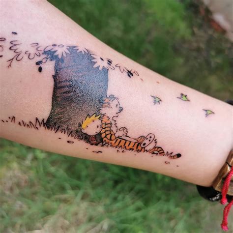 Amazing Calvin And Hobbes Tattoo Designs You Need To See