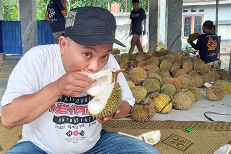 Wuih Cuma Bayar Rp Ribu Bisa Makan Durian Sepuasnya Bisa Cobain