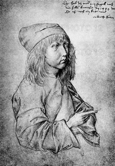 Self Portrait At The Age Of Thirteen Artist Albrecht