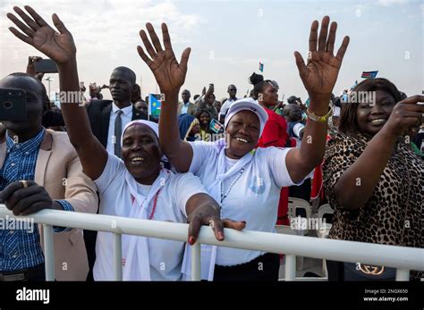 Sunday February Th Juba South Sudan Pilgrimage Of Peace