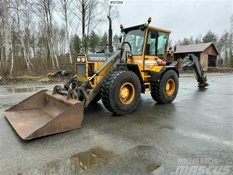 Volvo Bm El C Backhoe Loader With Engcon Rotor Sk Ne Zweden