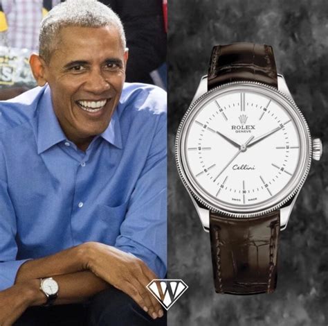 Barack Obama Rolex Cellini