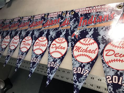 Baseball Pennant Template