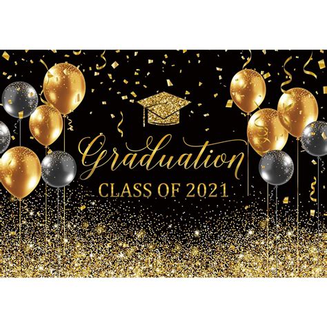 Buy Negeek 7x5ft Polyester Fabric 2022 Class Graduation Photography