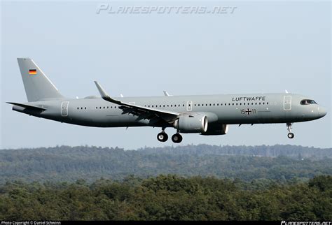 1511 Luftwaffe German Air Force Airbus A321 251nx Photo By Daniel