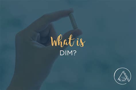 The Health Benefits of DIM Supplements and Side Effects - Our Blue ...