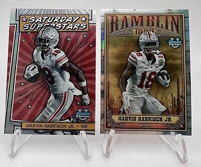 Bowman Chrome Ramblin Man Saturday Superstar Marvin Harrison Jr