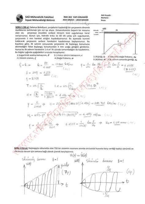 Yap Dinami I Vize Sorular Ve Cevaplar Vize Ve Final Sorular Hot