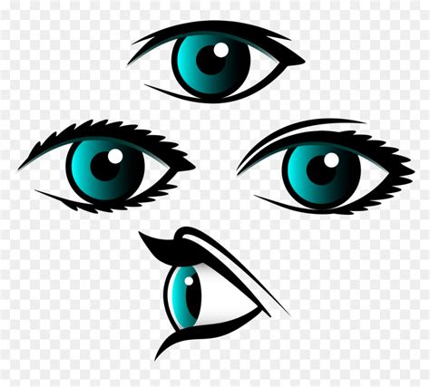 Human Eye Euclidean Vector Clip Art Side Eye Clipart Png Transparent