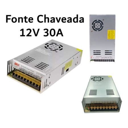 Fonte Chaveada 12v 2a 24w MODERTECH FONTE CHAVEADA 12V Modertech