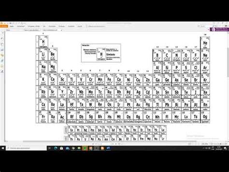 SERIE 3 TABLA PERIÓDICA QUÍMICA CBC PROBLEMA 3 36 YouTube