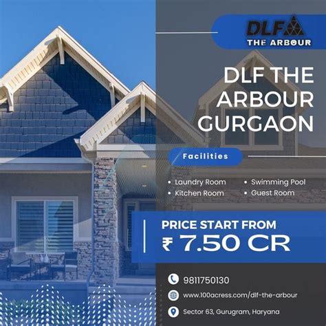 Experience Grand Living At The DLF The Arbour S Brand New Property In