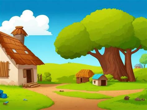 Village Cartoon Background Stock Photos, Images and Backgrounds for Free Download