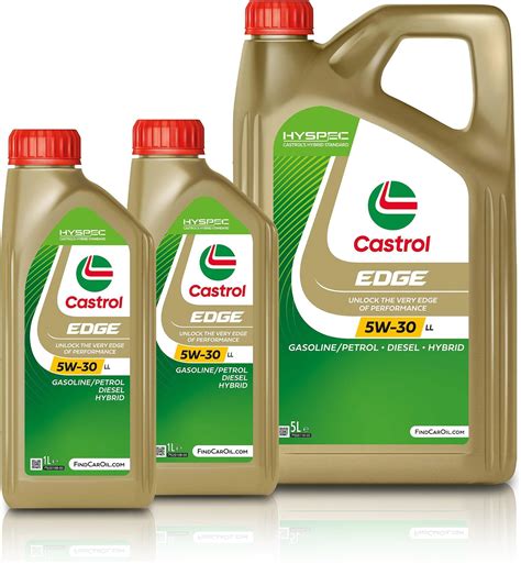 2x 1 L 5 L 7 Liter Castrol Edge Fluid Titanium 5W 30 LL Motoröl