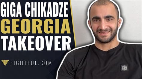 Giga Chikadze | Georgia's UFC Takeover | Fightful News